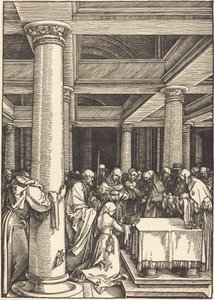 Představení Krista v chrámu od Albrecht Dürer