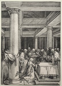 Představení Krista v chrámu od Albrecht Dürer