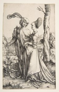 Promenáda, ca. 1498. od Albrecht Dürer