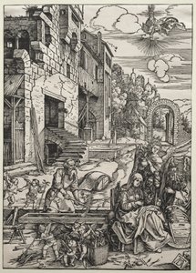Odpočinek v Egyptě, c. 1501-1502. od Albrecht Dürer