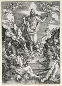 Vzkříšení, 1510. od Albrecht Dürer