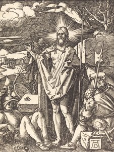 Vzkříšení, pravděpodobně c. 15091510. od Albrecht Dürer