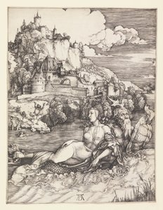 Mořská příšera od Albrecht Dürer