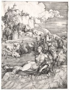 Mořská příšera od Albrecht Dürer