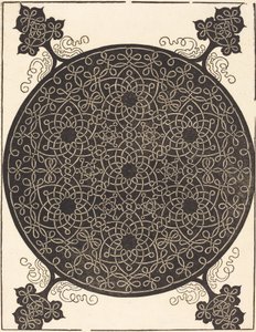 Šestý uzel (kombinující sedm malých systémů uzlů s černými středy) od Albrecht Dürer