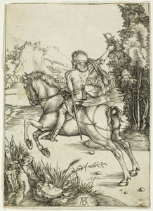 Malý kurýr od Albrecht Dürer