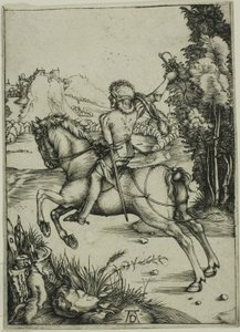 Malý kurýr od Albrecht Dürer