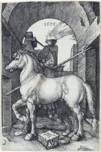Malý kůň, 1505 od Albrecht Dürer