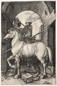 Malý kůň, 1505. od Albrecht Dürer
