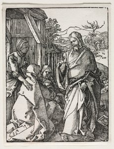 Malé utrpení: Kristus odcházející od Panny od Albrecht Dürer