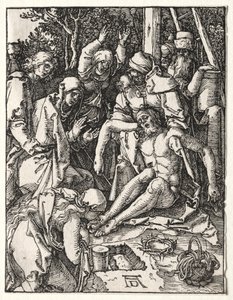 The Small Passion: Lamentation, c. 1509-1510. od Albrecht Dürer