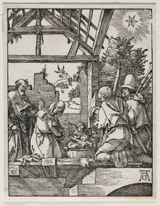 Malá vášeň: Narození Páně od Albrecht Dürer