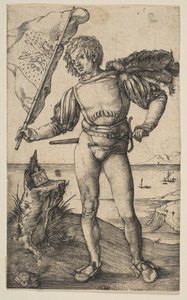 Standard Bearer, ca. 1501. od Albrecht Dürer