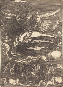 Sudarium v držení jednoho anděla od Albrecht Dürer