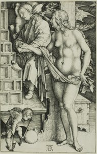 The Temptation of the Idler (The Dream of the Doctor) od Albrecht Dürer