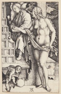 The Temptation of the Idler - The Dream of Doctor od Albrecht Dürer