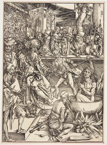 Umučení svatého Jana Evangelisty od Albrecht Dürer