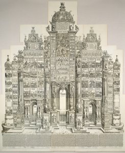 Maxmiliánův triumfální oblouk, vydání 1515 1799. od Albrecht Dürer