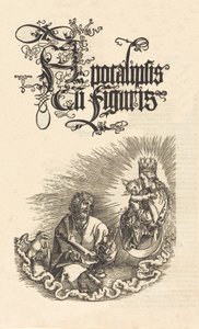 Panna se zjevuje svatému Janovi, 15101511. od Albrecht Dürer