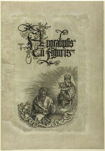 Panna zjevující se svatému Janovi, z Apokalypsy od Albrecht Dürer