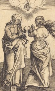 Panna a dítě se svatou Annou, c. 1500. od Albrecht Dürer
