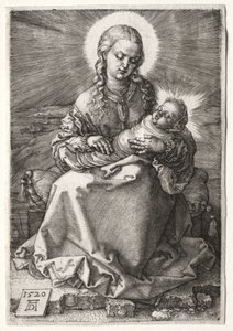 Panna se zavinutým dítětem od Albrecht Dürer