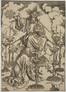 Vize sedmi svícnů od Albrecht Dürer