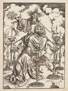Vize sedmi svícnů od Albrecht Dürer