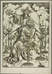 The Vision of the Seven Candlesticks, from The Apocalypse od Albrecht Dürer