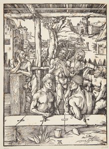 Lázeňský dům od Albrecht Dürer