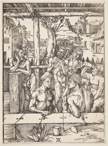 Lázeňský dům od Albrecht Dürer