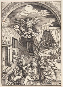 Narození Panny od Albrecht Dürer