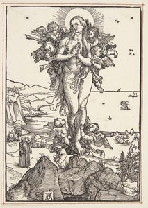 Povýšení sv. Máří Magdaleny od Albrecht Dürer