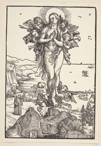 Povýšení sv. Máří Magdaleny od Albrecht Dürer