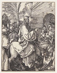 Vjezd do Jeruzaléma od Albrecht Dürer