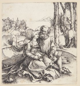 Špatně seřazený pár od Albrecht Dürer