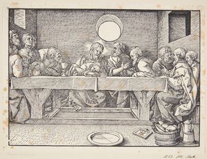 Poslední večeře od Albrecht Dürer