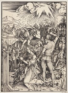 Umučení svaté Kateřiny od Albrecht Dürer
