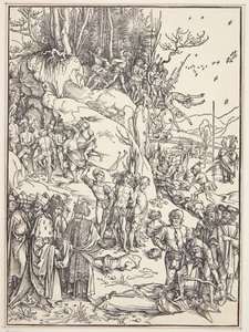 Umučení deseti tisíc od Albrecht Dürer