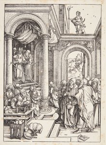 Představení Panny Marie v chrámu od Albrecht Dürer