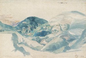 Pohled na Val de Cembra Wehlsch pirg, c1500-1528 od Albrecht Dürer