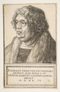 Willibald Pirckheimer, 1524. od Albrecht Dürer