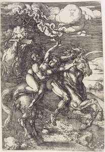 Únos na jednorožce od Albrecht Dürer