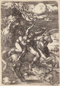 Únos na jednorožce od Albrecht Dürer