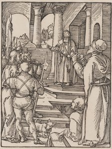 Kristus před Annášem od Albrecht Dürer
