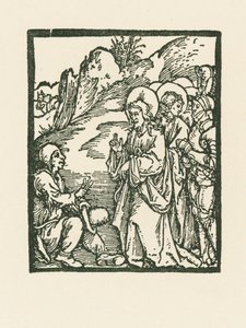 Kristus uzdravuje malomocného od Albrecht Dürer or Duerer