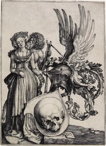 Erb s lebkou, c. 1503 od Albrecht Dürer