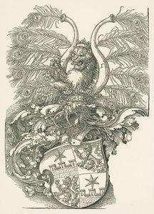 Erb města Roggendorf od Albrecht Dürer or Duerer