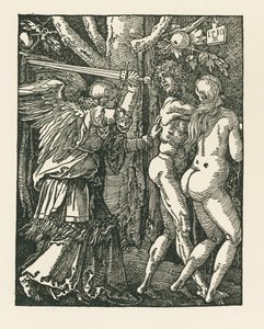 Vyhnání z ráje od Albrecht Dürer or Duerer