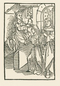 Ilustrace na titulní straně knihy " Oratio Cassandre Venete " od Albrecht Dürer or Duerer